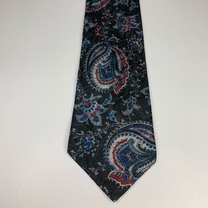 NWOT David Taylor Paisley Silk Tie